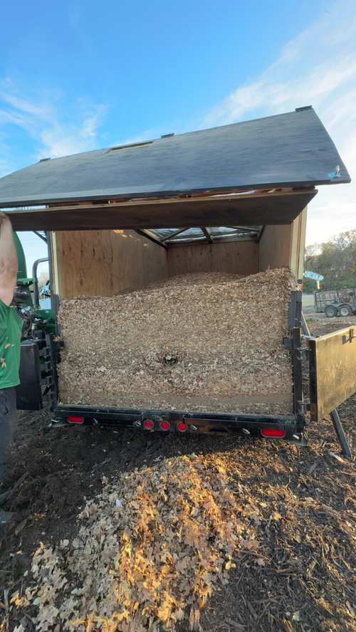Bagless Leaf Removal